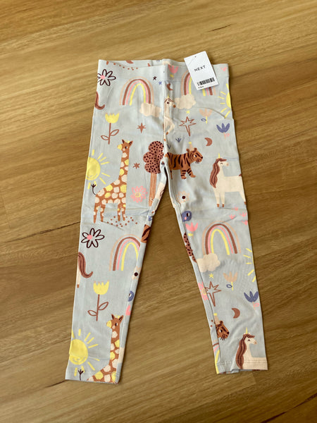 Rainbows & animals leggings