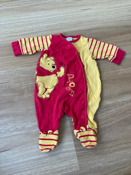 Pooh & the bee onesie