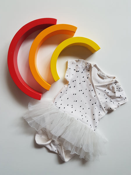 Bodysuit with tutu