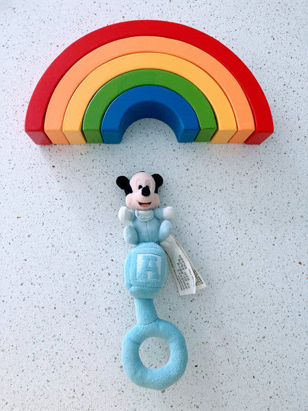 Mickey Mouse baby rattle