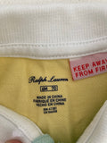 Green and yellow Ralph Lauren top