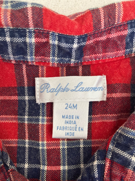 Ralph Lauren tartan shirt