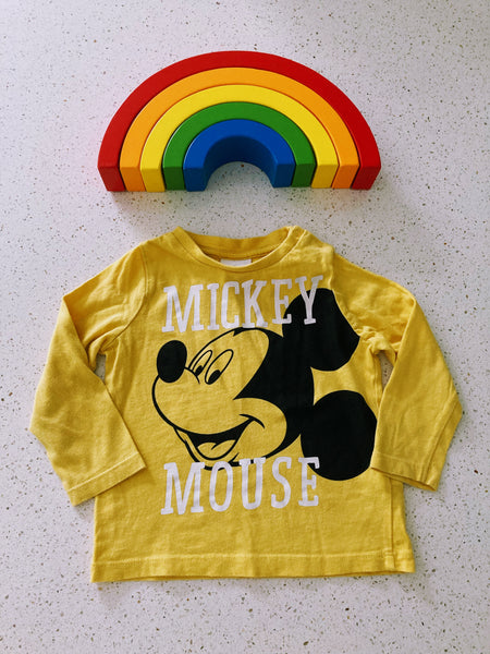 Mickey yellow top