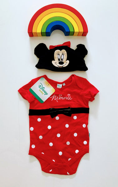 Minnie Mouse bodysuit set