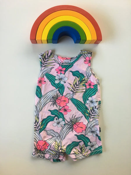 Bonds flower romper