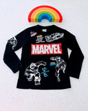 Marvel sequin top