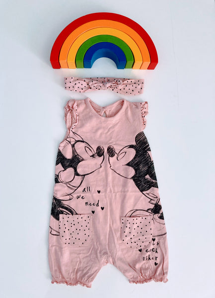 Mickey & Minnie romper